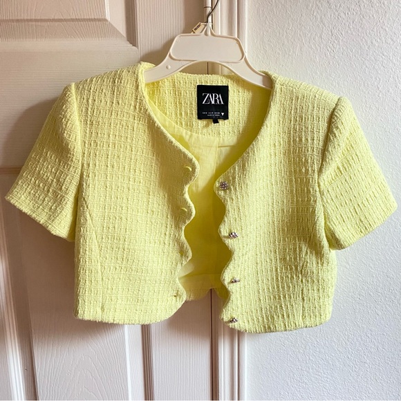 ZARA TWEED CROPPED❤️ - Picture 2 of 8